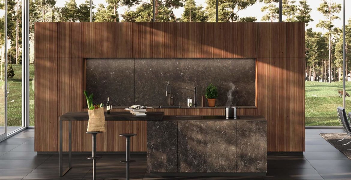 Gaber - płyty dekoracyjne w kuchni