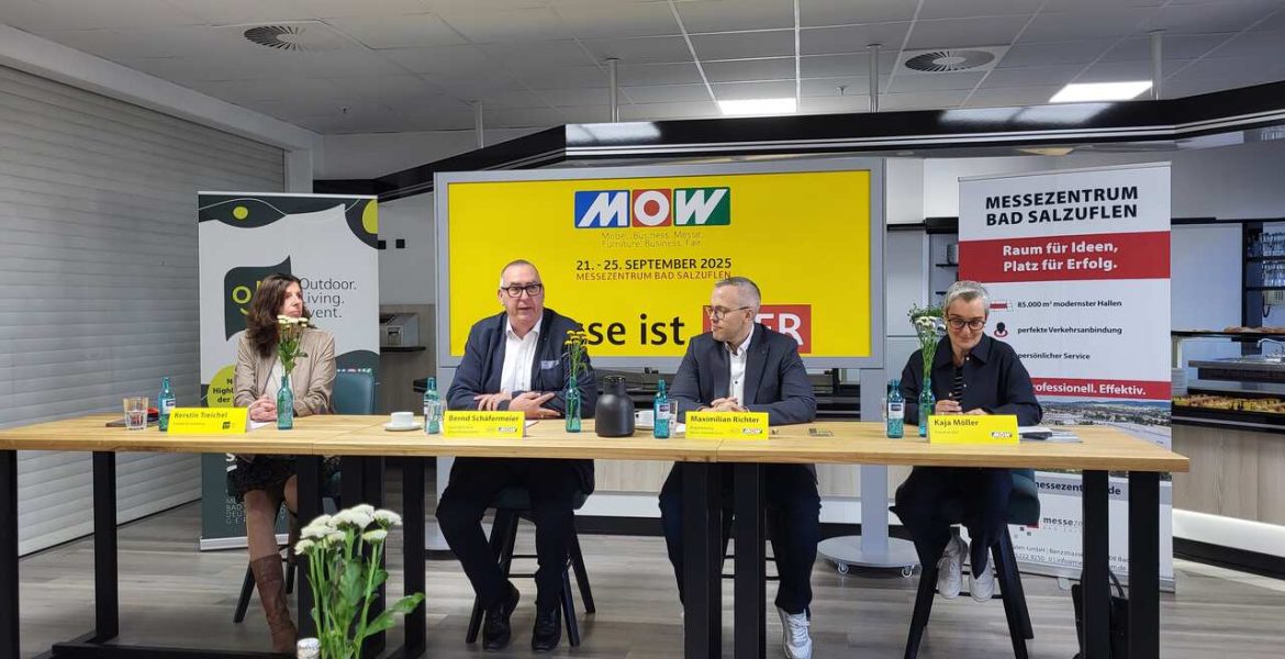 Konferencja prasowa, targi M.O.W. w Bad Salzuflen.