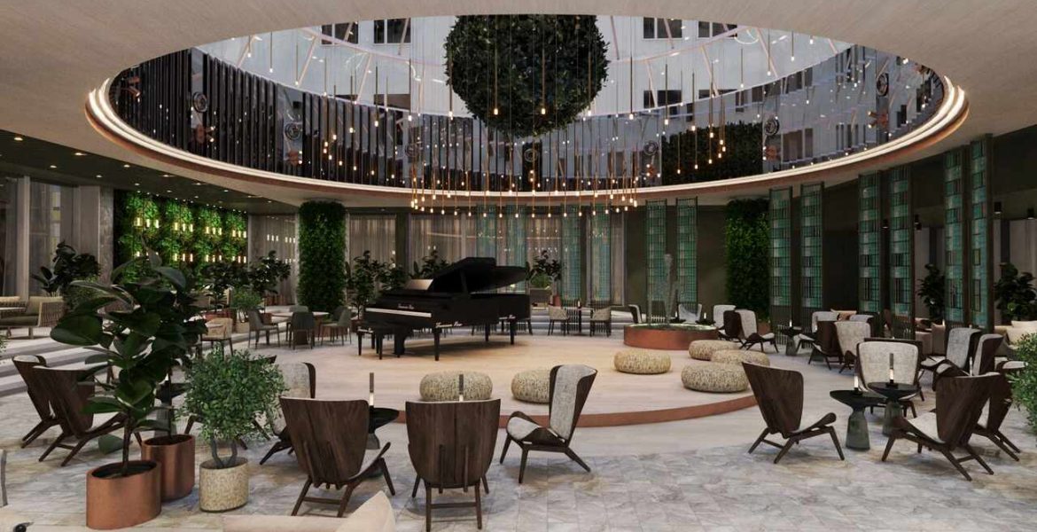 Za projekt wnętrz hotelu Tribute Portfolio (Marriott Bonvoy) odpowiada uznana pracownia Tremend.