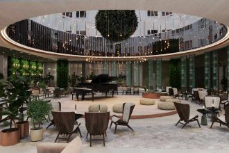 Za projekt wnętrz hotelu Tribute Portfolio (Marriott Bonvoy) odpowiada uznana pracownia Tremend.