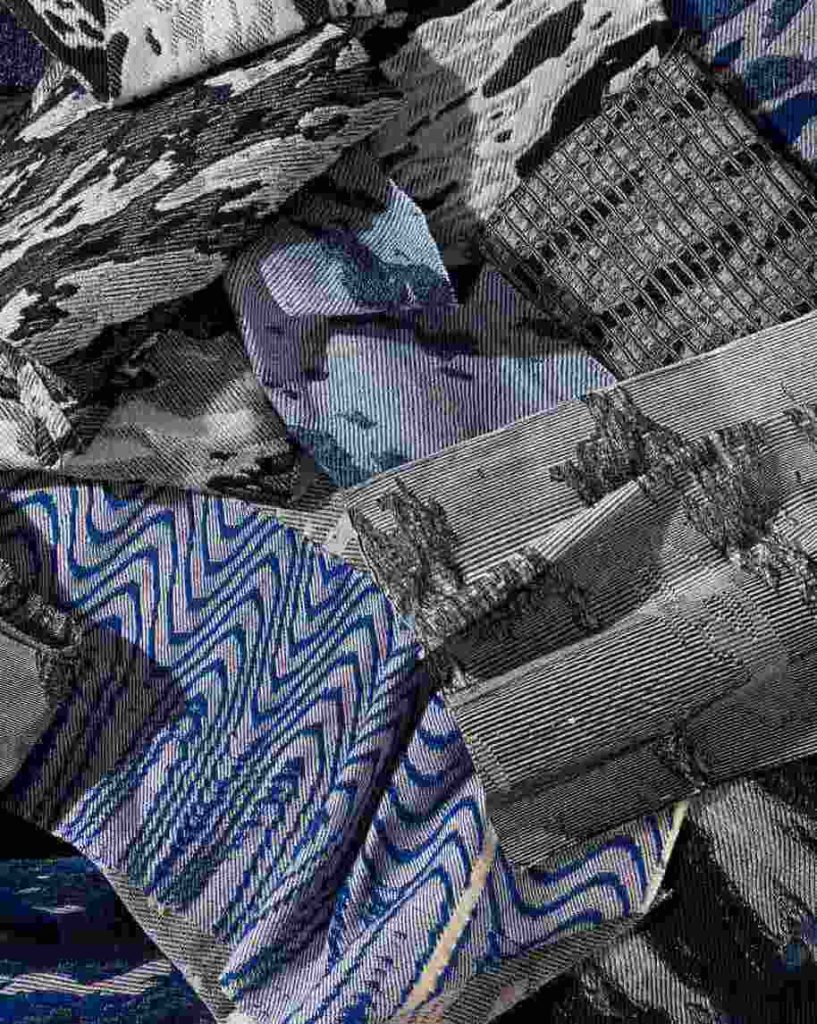 Natura jest zarówno źródłem, jak i modelem. Aliki van der Kruijs i Jos Klarenbeek, Kadans 2.0. Tekstylne archiwum morskie. Zdjęcie dzięki uprzejmości Kadans 2.0. Źródło: Heimtextil.