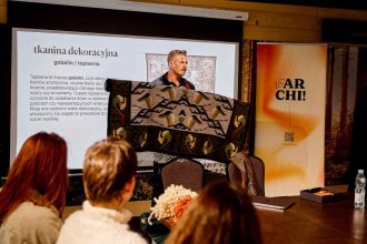 Przemysław Cepak, założyciel marki Splot. Let’s Archi 2025, autorski projekt Moniki Staniec. Fot. Stan Zajączkowski.