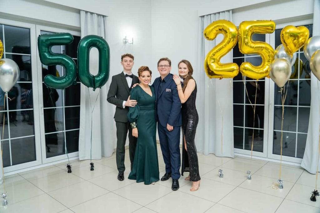 Taka okazja zdarza się tylko raz w życiu: 50-tki oraz 25-lecie ślubu państwa Datczuk.