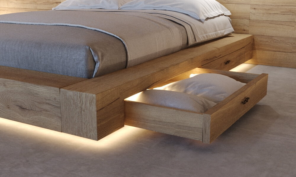 Hafele - sypialnia Loox LED - miesięcznik i portal informacyjny branży meblarskiej biznes.meble.pl