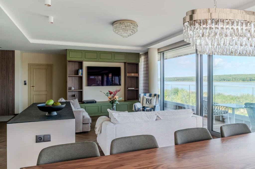 Projekt wnętrza: arch. Dominika Domagała, Deer Design, projekt zabudowy meblowej: Daniel Stochniałek, Deer Wood. Fot. Zagórny Studio.