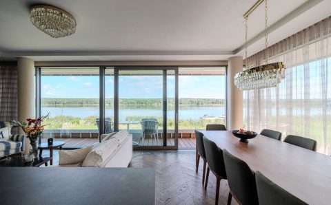 Projekt wnętrza: arch. Dominika Domagała, Deer Design, projekt zabudowy meblowej: Daniel Stochniałek, Deer Wood. Fot. Zagórny Studio.