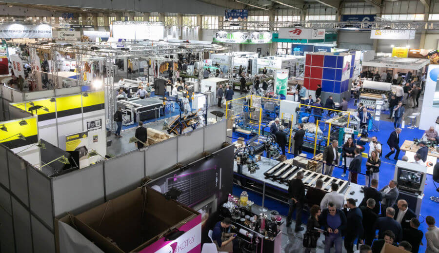 Ekspozycja na Hali 5 podczas targów Drema 2022. Fot.: Tomasz Markowski