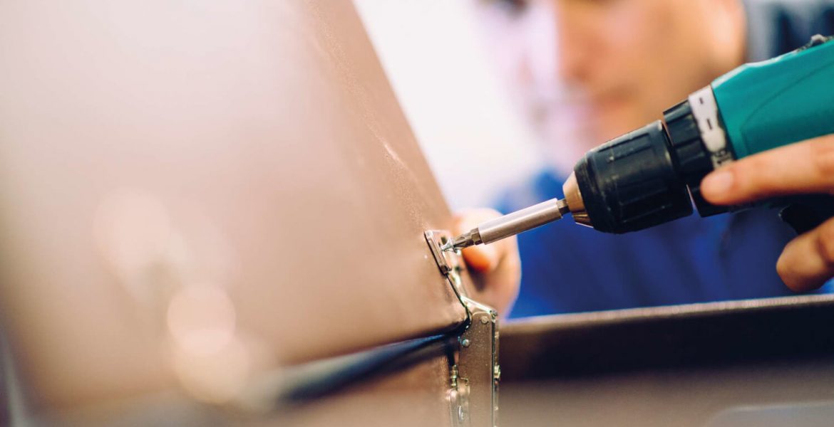 Wiercenie z użyciem kompresora Kaeser