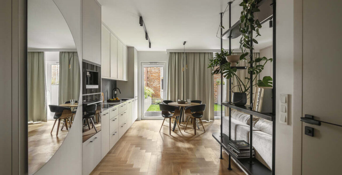 Przestrzeń dzienna. Projekt: Decoroom. Fot. Kamila Markiewicz-Lubańska. Stylizacja: Maria Szymańska.