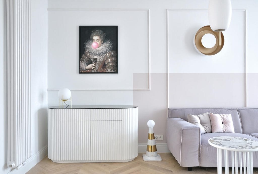 Oligami – apartament w Gdańskiej Oliwie. Jak sugeruje nazwa – Oligami – to mieszanka origami i oliwskich klimatów. Sztuka łamania stylu i zabawa konwencjami.