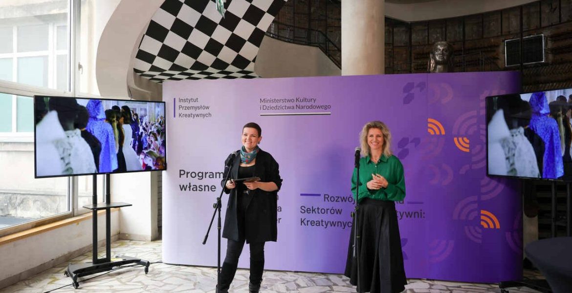 Ministerstwo Kultury i Dziedzictwa Narodowego ogłosiło nabór do programów Instytutu Przemysłów Kreatywnych na rok 2026. Fot. Danuta Matloch/MKiDN.