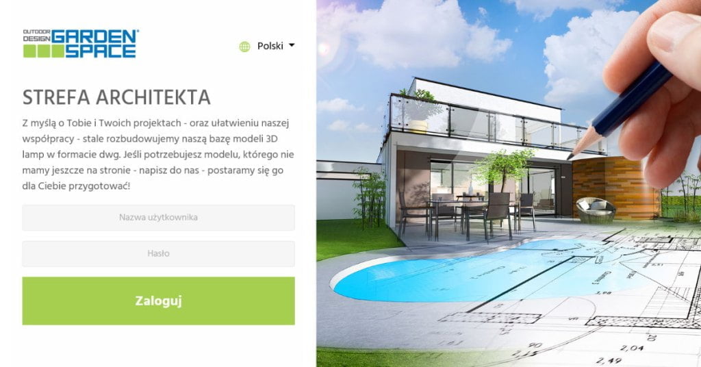 Infografika Strefa Architekta Arlity dla Gardenspace