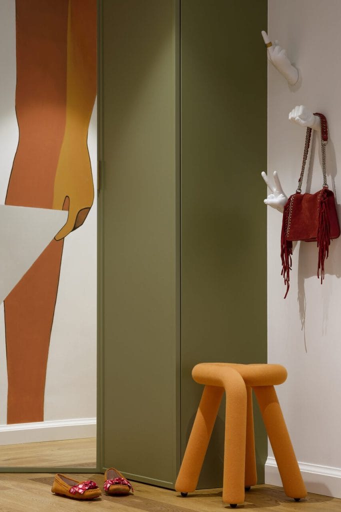 Projekt wnętrza: Katarzyna Sławińska, Tilla Architects. Fot. Yassen Hristov.