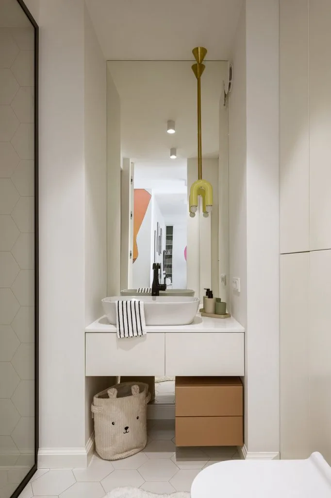 Projekt wnętrza: Katarzyna Sławińska, Tilla Architects. Fot. Yassen Hristov.