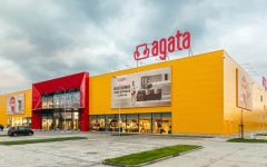 Agata Olsztyn. Inwestycja przy Al. Sikorskiego znana była od dawna; teraz sieć Agata zaprezentowała efekty wielomiesięcznych prac przy budowie sklepu. Fot. Biuro prasowe Agata.