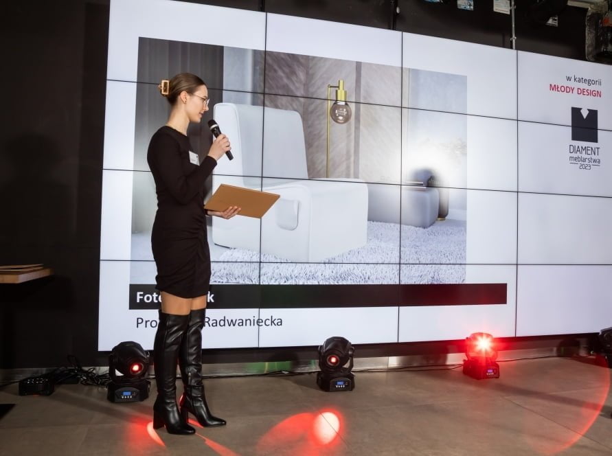 Olga Radwaniecka i jej fotel Kazick triumfowali w kategorii młody design.