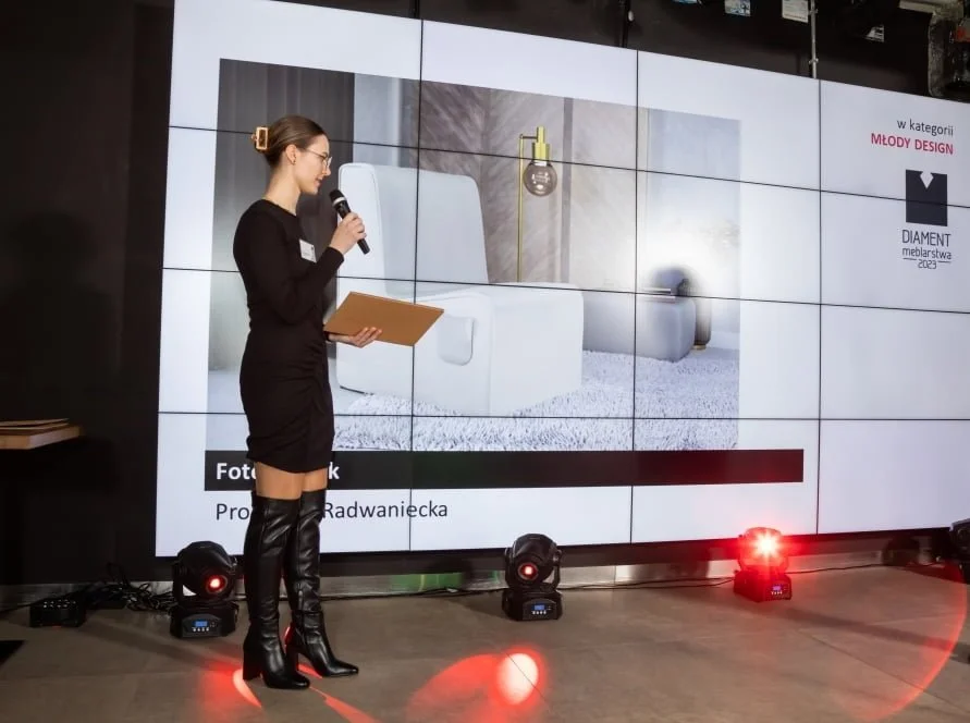 Olga Radwaniecka i jej fotel Kazick triumfowali w kategorii młody design.