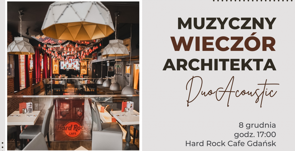Wieczór Muzyczny Architekta w Gdańsku. Miesięcznik i portal BIZNES.meble.pl.
