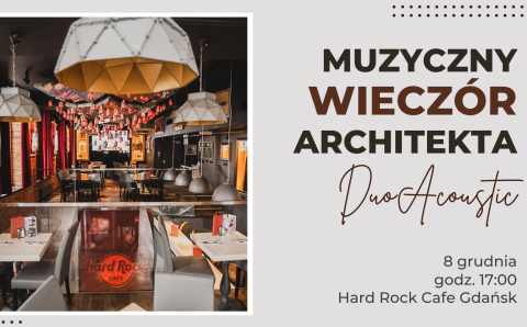 Wieczór Muzyczny Architekta w Gdańsku. Miesięcznik i portal BIZNES.meble.pl.