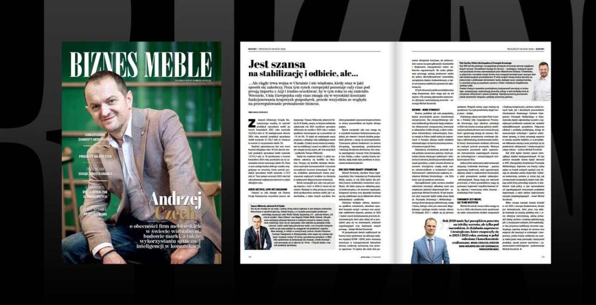 Nowy, styczniowy numer BIZNES MEBLE - 1/2026.