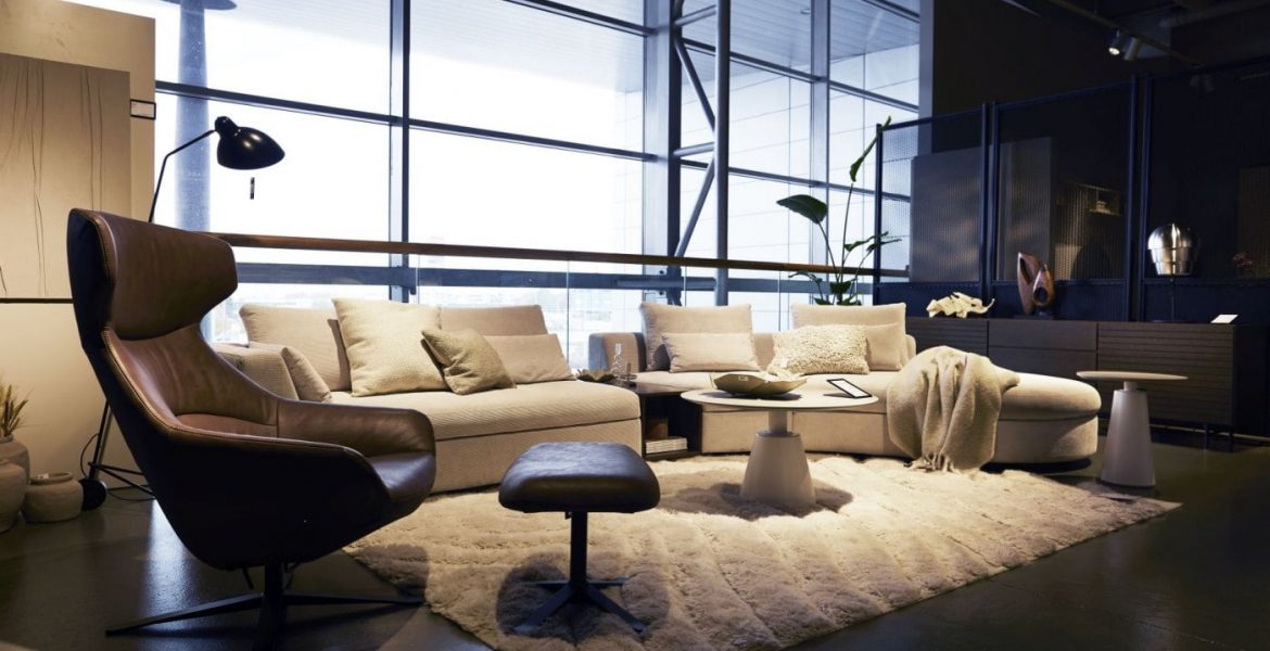 Salon BoConcept w Domotece po metamorfozie