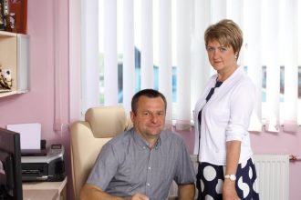 Danuta i Marek Liberaccy.