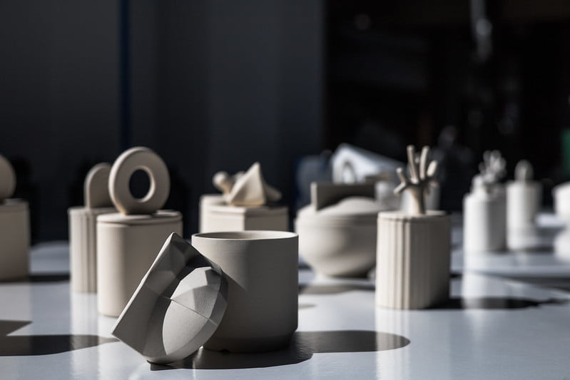 Kolekcja świec z porcelany Kyuka Design