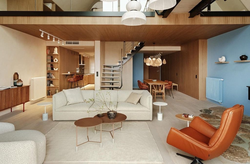 Apartament w stylu Japandi. Projekt Sikora Wnętrza