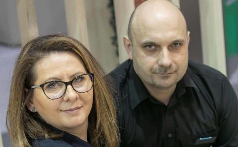 Edyta Świątek, dyrektor sprzedaży i Hubert Świątek, dyrektor generalny Lech Modern Fabrics.
