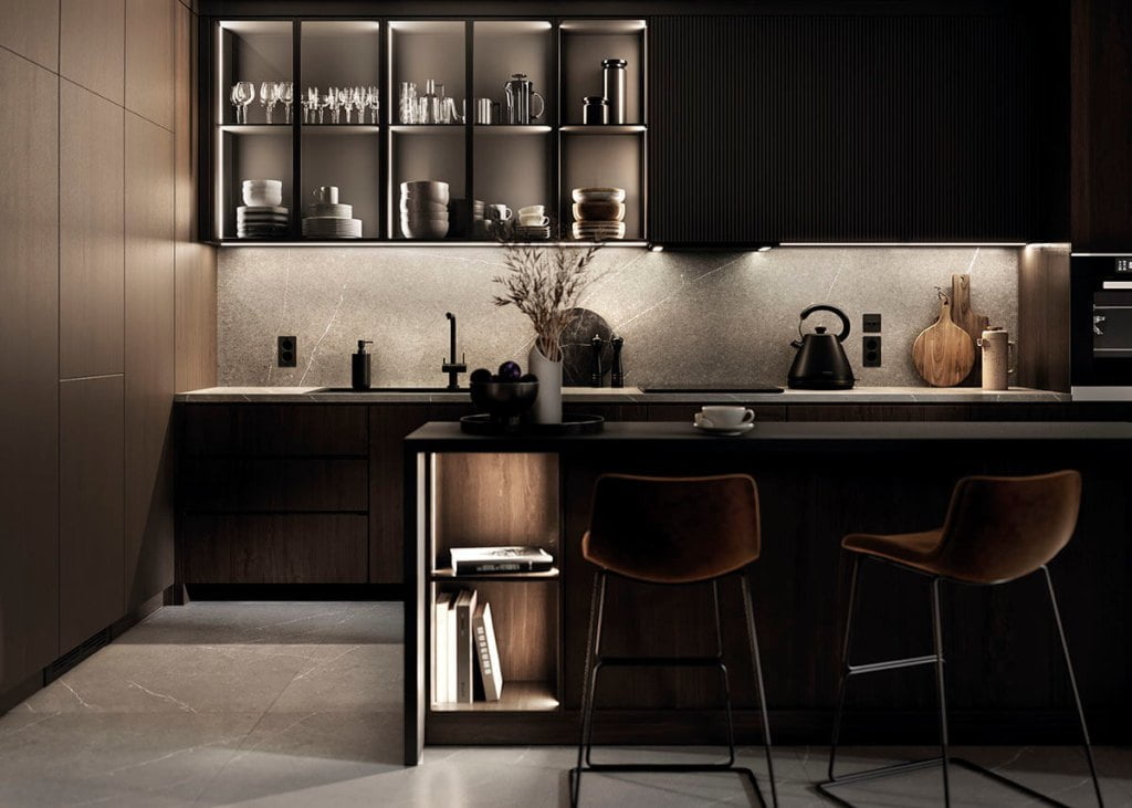 Hafele - oświetlenie Loox 5 w kuchni