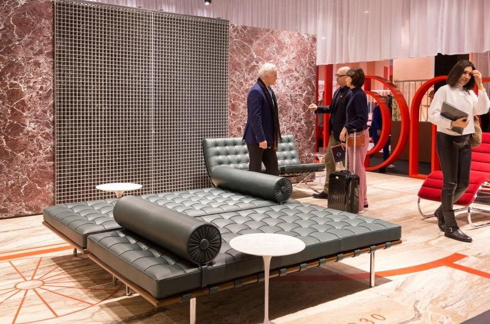 Ekspozycja marki Knoll. Fot. Harald Fleissner, Koelnmesse.