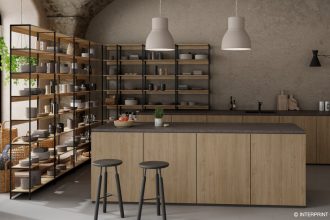 Interprint - dekor Goodwin Oak w kuchni