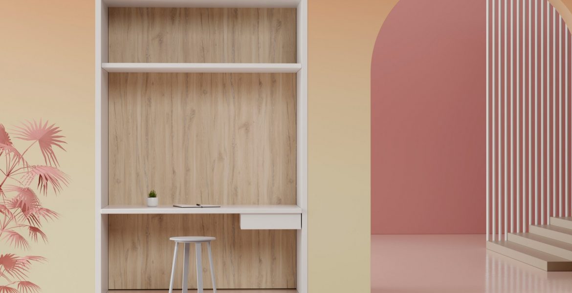 Interprint - dekor Justus na wizualizacji szafy - miesięcznik i portal informacyjny branży meblarskiej biznes.meble.pl