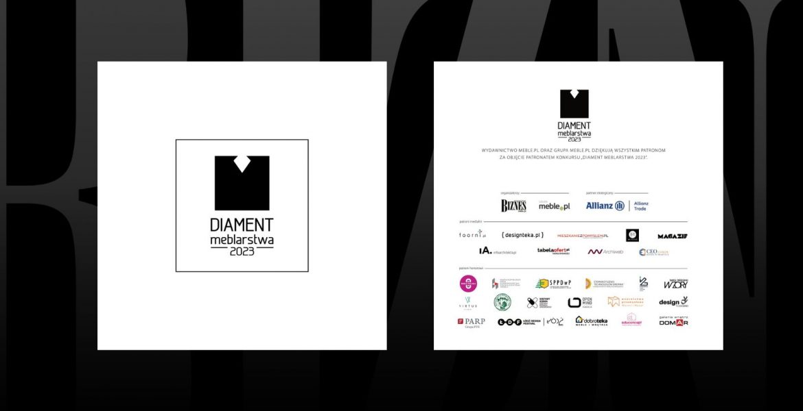 Diament Meblarstwa 2023 - katalog konkursowy.
