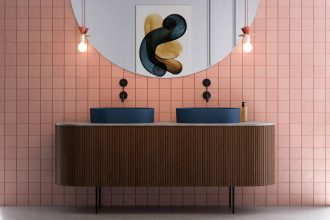 Kolory w łazience: aranżacja z produktami od Omnires.