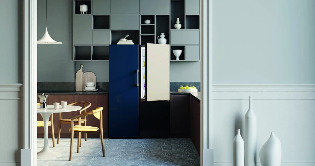Konfigurator lodówek „Samsung Bespoke” – to nowatorskie narzędzie dostępne na stronie sieci Max Kuchnie pozwoli samodzielnie zaprojektować swoją lodówkę.