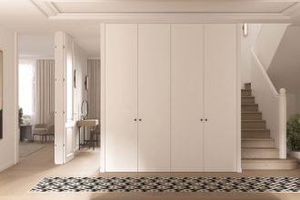 Meble do przedpokoju można zamówić w salonie Komandor, dostępnym na terenie wrocławskiej Galerii Wnętrz Domar.