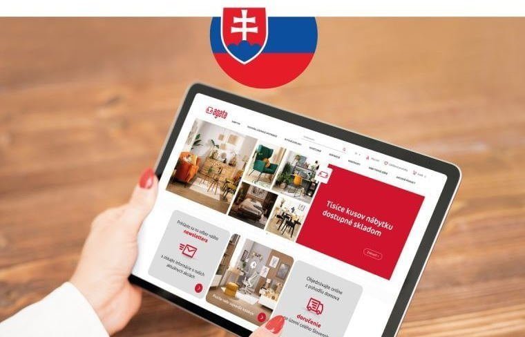 Sklep internetowy Agata na Słowacji.