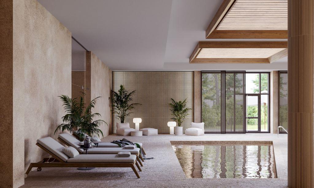 Strefa basenowa, proj. Studio Rysik.