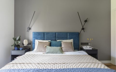 Sypialnia. Fot. Marta Behling Pion Poziom.