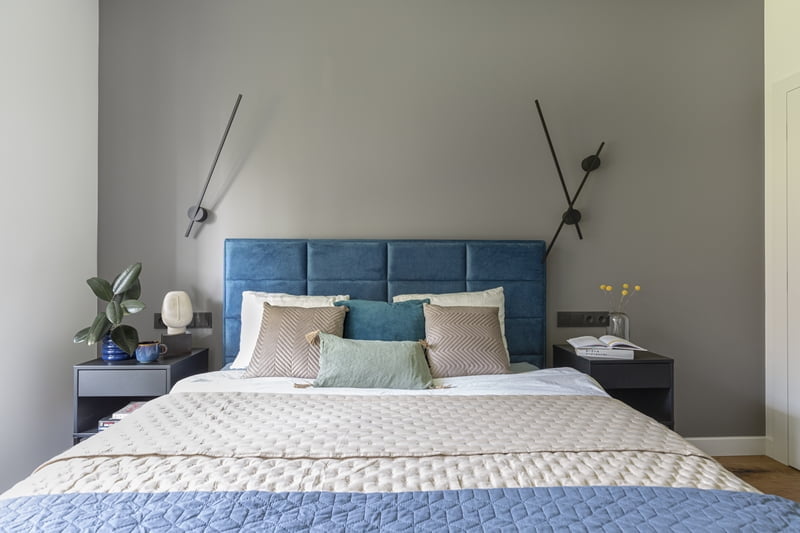 Sypialnia. Fot. Marta Behling Pion Poziom.