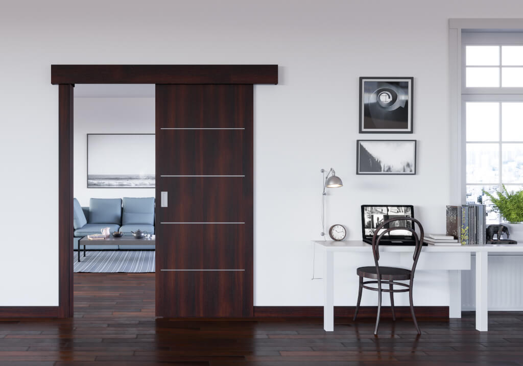 System przesuwny naścienny Invado to sposób montażu drzwi przesuwnych. Jego zaletą jest szybki i prosty montaż.