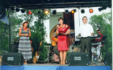 Tomasz Defratyka na 10-leciu firmy Deftrans, 2006 r.