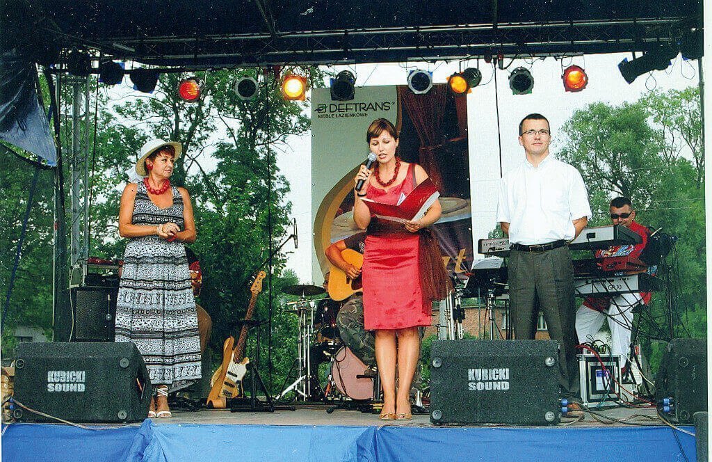 Tomasz Defratyka na 10-leciu firmy Deftrans, 2006 r.