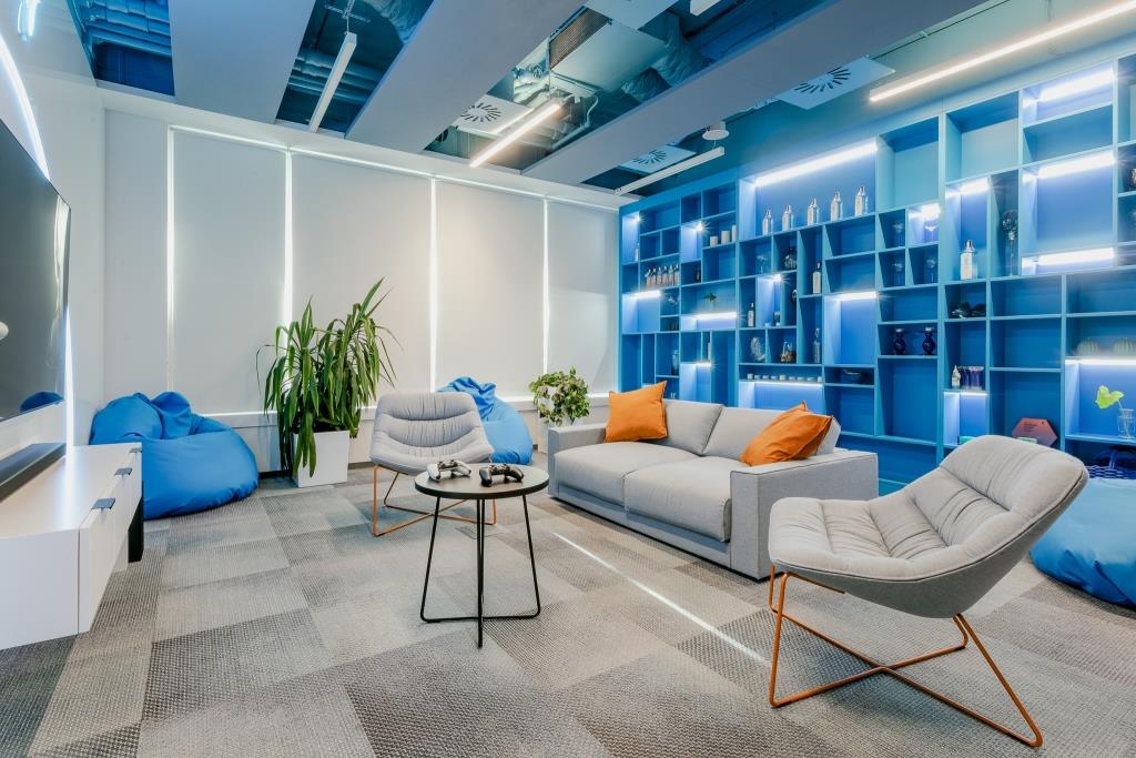 Przebudowane biuro Bacardi.