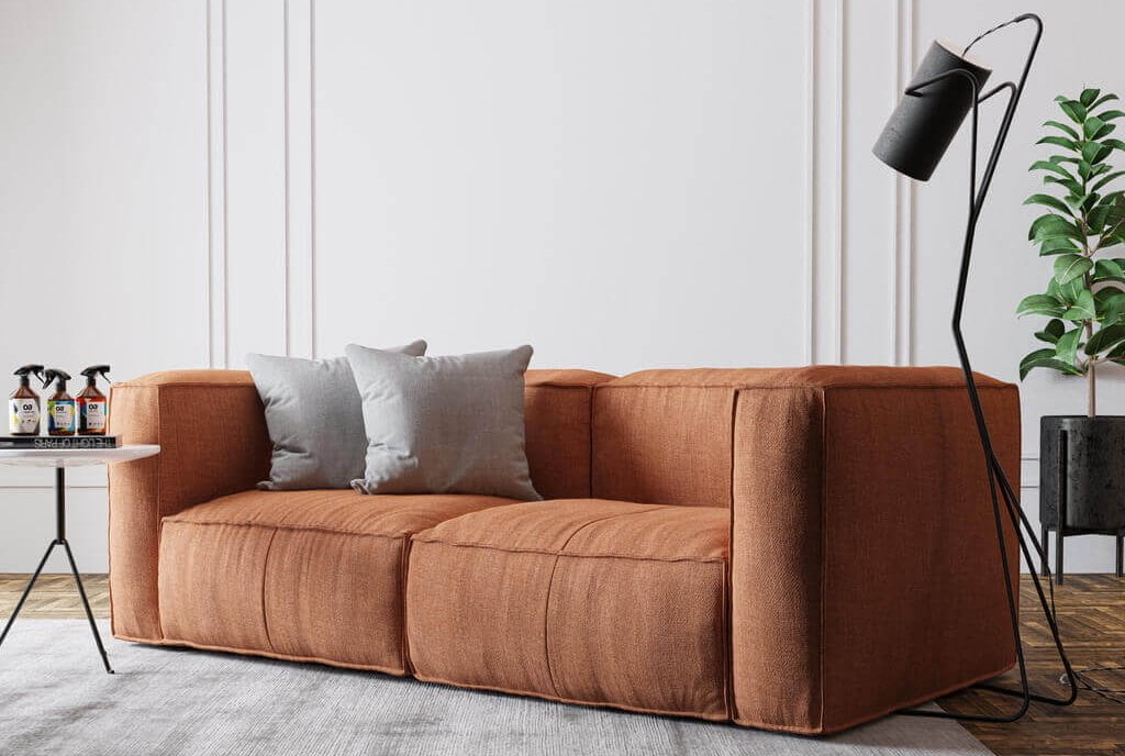 „Bjorn” – tkanina firmy Fabb z reliefem, czyli występowaniem na powierzchni wypukłości i wklęśnięć, przez co również odznacza się trójwymiarowością.