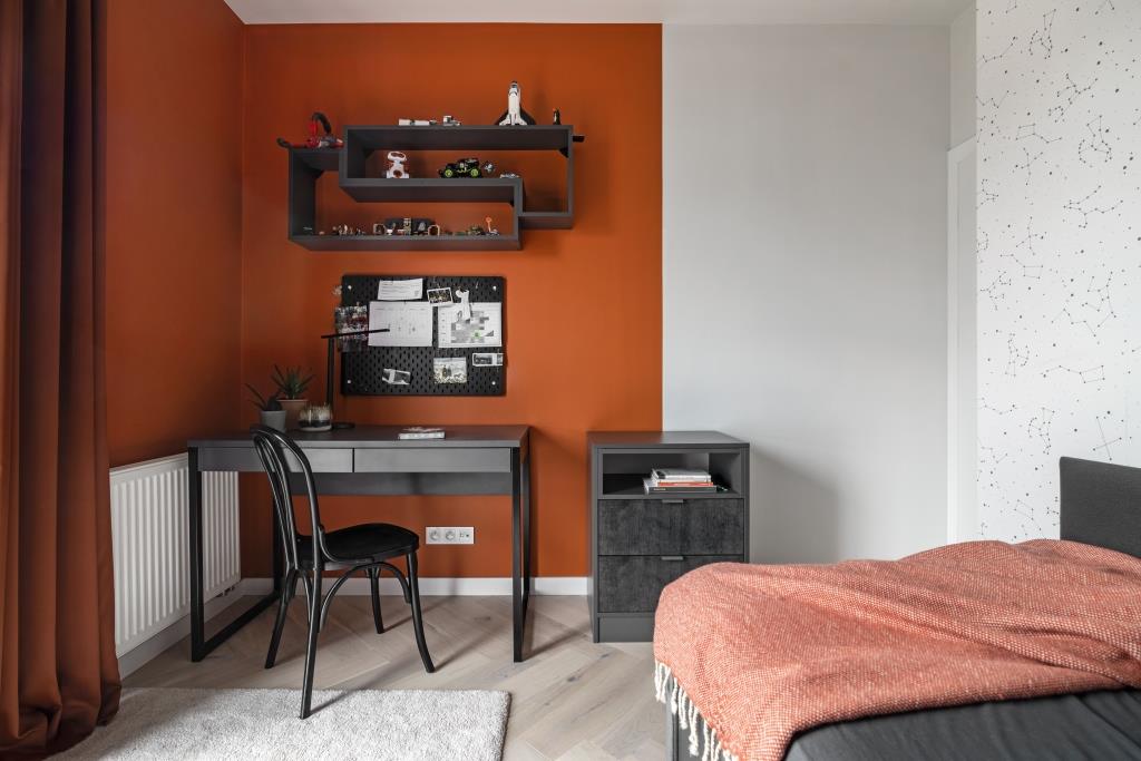 Wnętrze w stylu eklektycznym.