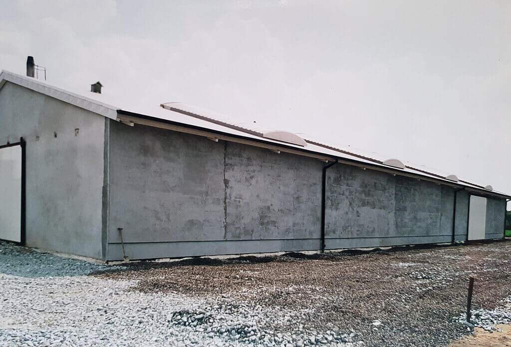 Pierwsza hala z prawdziwego zdarzenia, druga połowa lat 90.