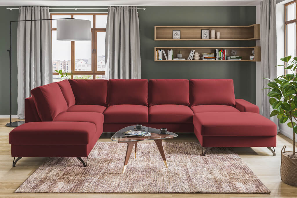 „Flavio” to wytworny mebel modułowy od Meble Marzenie, pozwalający zarówno na rozwiązania pełne rozmachu, jak też te bardziej wstrzemięźliwe w gabarytach.