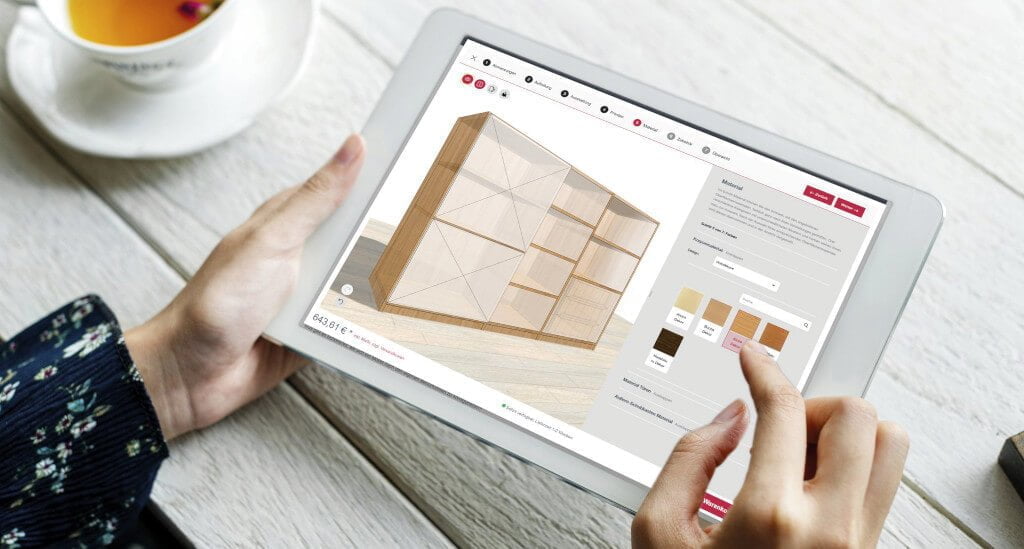 System Imos zapewnia kompletne rozwiązania wspierające producentów mebli także procesie sprzedaży i dystrybucji, oferując zaawansowane narzędzia prezentacji, indywidualnego projektowania i detalicznej sprzedaży.